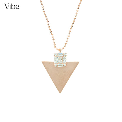 Triangular modern Necklace