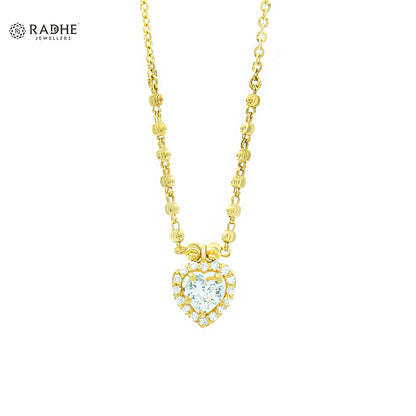 Heart cz diamond Necklace