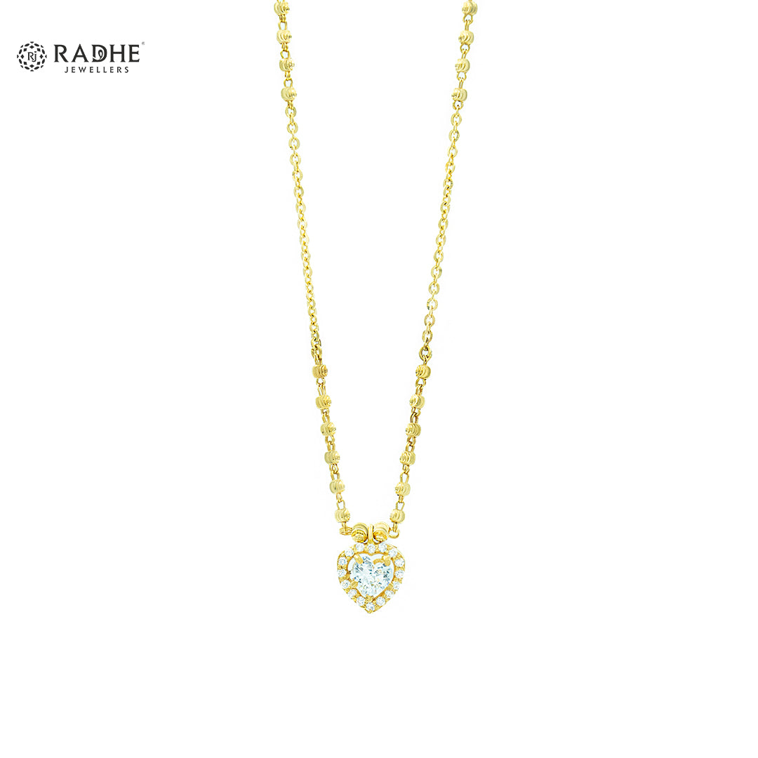 Heart cz diamond Necklace