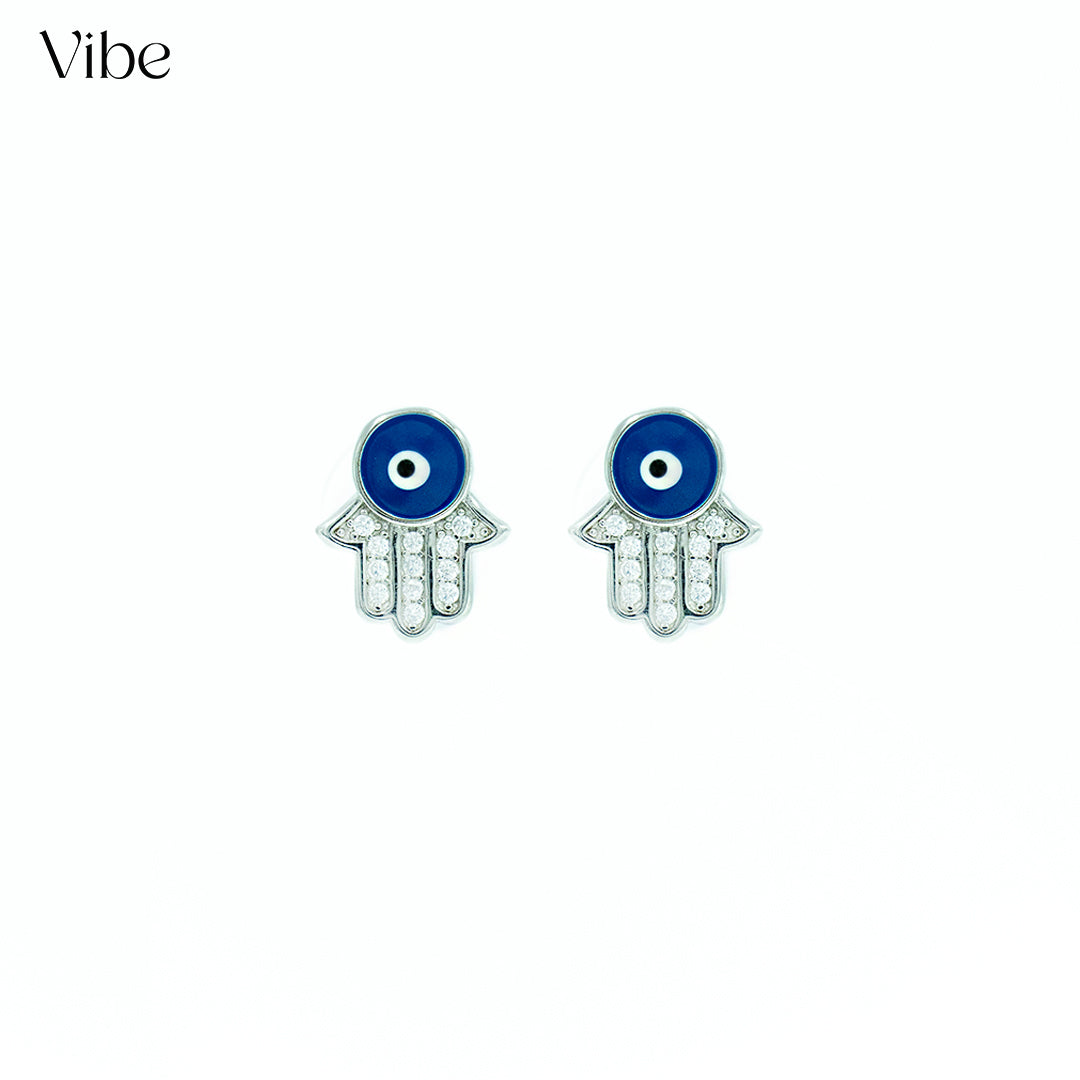 Evil Eye Hamsa Earrings